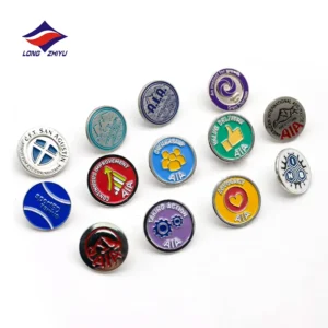 Enamel Pin Badge with Electroplating