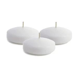 3-inch Unscented Floating Candles Set