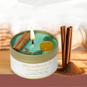 Gold Rose Scented Soy Wax Candle