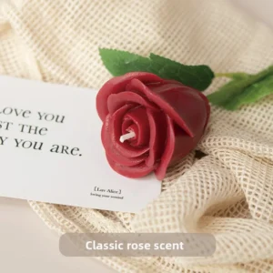 Luxury Rose-shaped Scented Candle