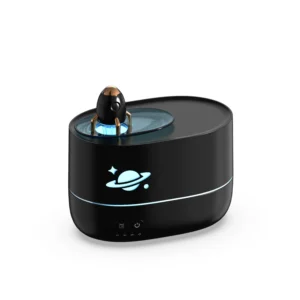 350ml Portable Rocket Led Humidifier