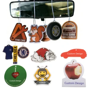 Customizable Car Air Freshener Card