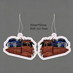 Customizable Paper Car Air Freshener
