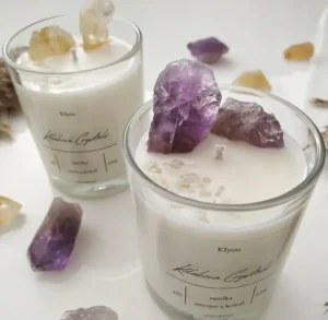 Handmade Soy Wax Chakra Scented Candle