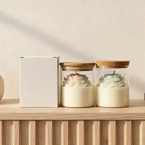 Handmade Peony Scented Soy Candle