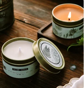 Handmade Luxury Scented Candle in Tin Jar