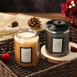 Luxury Aromatherapy Glass Candle Jar