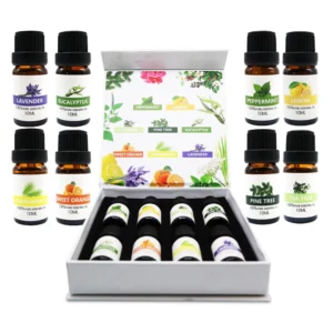 Organic Essential Oils Gift Set 8-pack