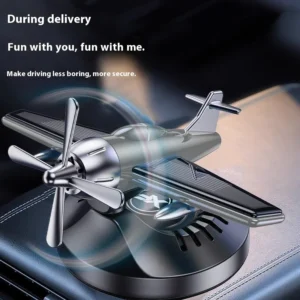 Solar-powered Car Air Freshener Ornament