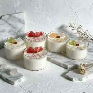 Gem Infused Crystal Scented Candle