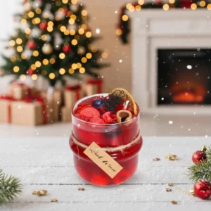 Cinnamon Red Wine Scented Candle