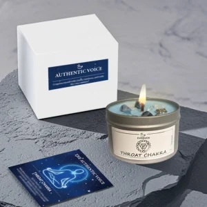 Chakra Crystal Candle Gift Set