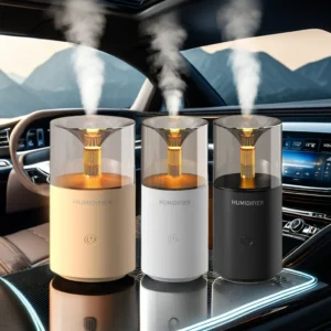 Usb Ultrasonic Aromatherapy Humidifier with Led Lights