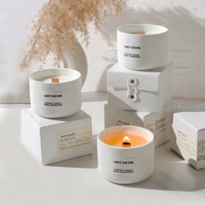 Soy Wax Ceramic Jar Scented Candle