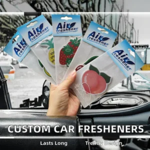 Customizable Car Air Freshener Card
