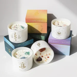 Luxury Wick Scented Soy Candle