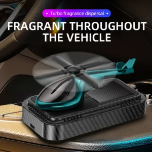 Solar-powered Aircraft Car Freshener