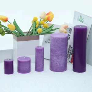 Eco-friendly Paraffin Pillar Candles