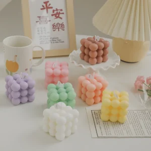Handmade Macaron Soy Wax Scented Candle