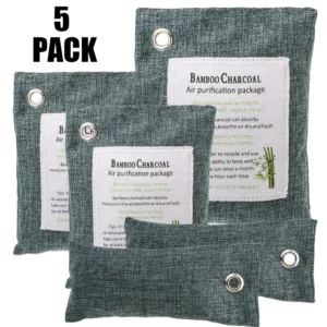 Natural Bamboo Charcoal Odor Eliminator Bag
