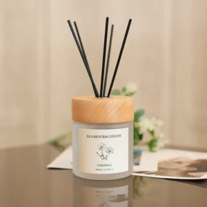 Luxury Reed Aroma Diffuser with Wood Lid
