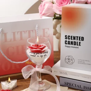 Goblet-shaped Aromatherapy Soy Wax Candle
