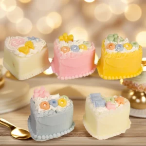 Heart-shaped Aromatherapy Soy Wax Candle