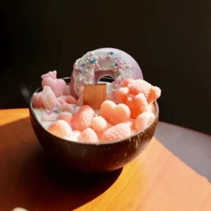 Ice Cream Shaped Scented Soy Candle