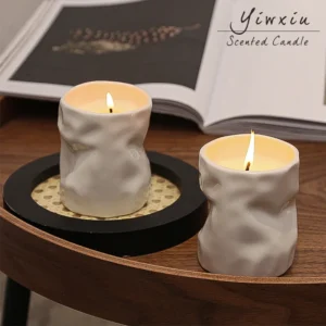 Handmade Ceramic Aromatherapy Candle Gift Set