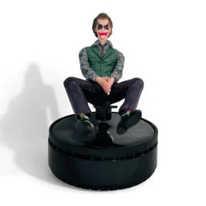 Solar-powered Clown Dashboard Air Freshener