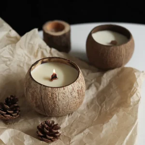 Handmade Scented Coconut Candle