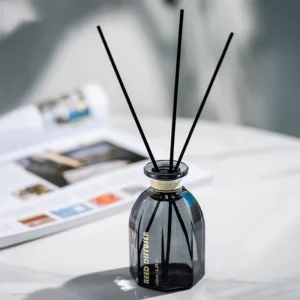 Dark Grey Glass Aroma Gift Set 120ml