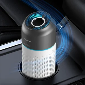 Mini Car Air Purifier with Hepa Filter
