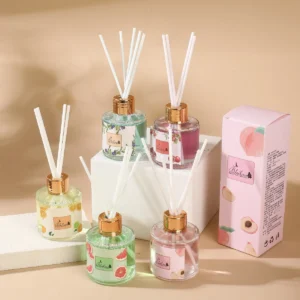 50ml Glass Aroma Diffuser with Fruity Scent