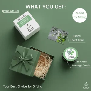 Eucalyptus Mint Aromatherapy Massage Candle