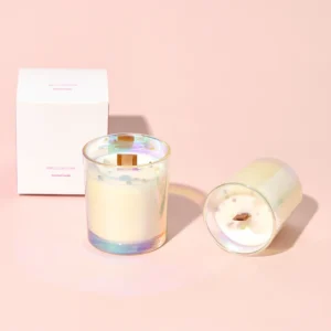 Upcycled Soy Wax Candle with Fragrance
