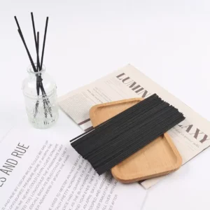 Black Fiber Wick Aroma Diffuser Sticks