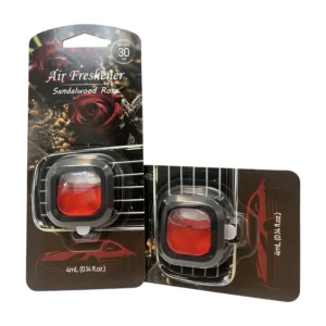 Solar-powered Car Air Freshener Clip