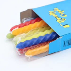 Handmade Spiral Birthday Cake Candles