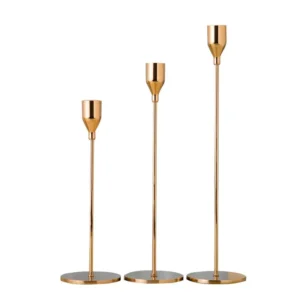 Elegant Taper Candle Holders Set of
