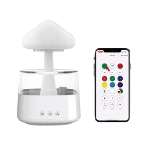 Portable Led Raindrop Mist Humidifier