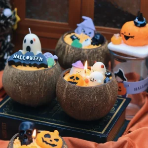 Eco-friendly Halloween Soy Wax Candle