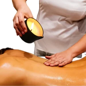 Eco-friendly Gardenia Massage Oil Candle