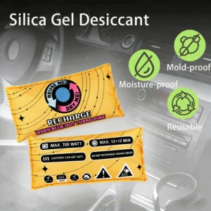 Eco-friendly Reusable Silica Gel Dehumidifier