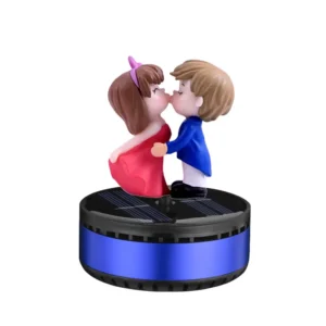 Solar Rotating Car Aromatherapy Ornament