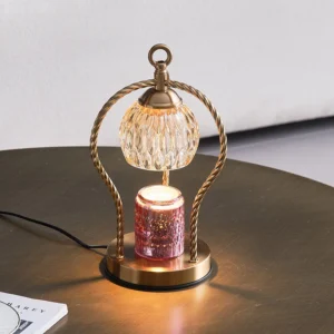 Adjustable Height Timer Candle Melt Lamp