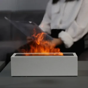 Ultrasonic Aroma Flame Humidifier