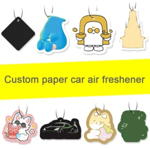 Customizable Hanging Paper Air Freshener
